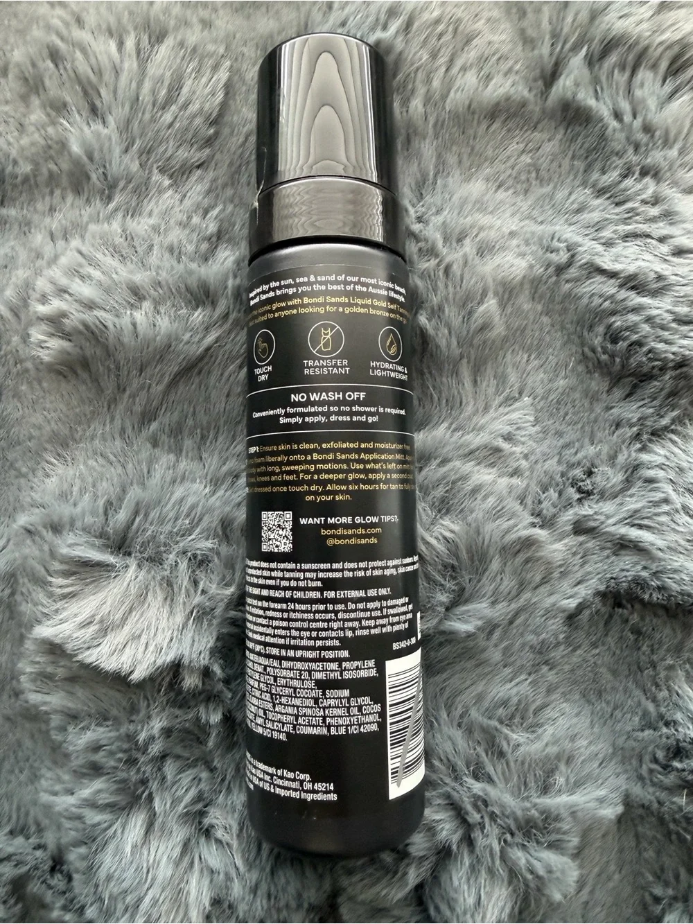 Bondi Sands Liquid Gold Self Tanning Foam — Full Size-NWT